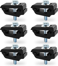 Aluminum Mounting Clamps Tonneau Cover Clamps Truck Topper Clamps for Camper She