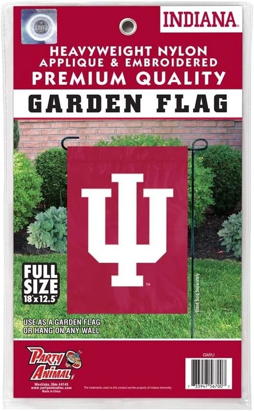 Indiana Hoosiers 12"x18" Garden Flag - NCAA Flag - Image 2 of 3