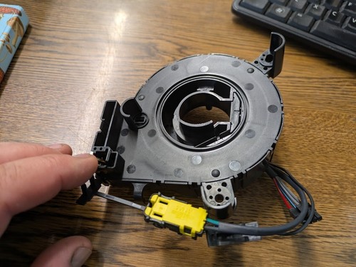 New OEM Mopar Steering Wheel Clockspring with Audio Control 04649400AA - Picture 2 of 3