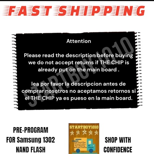 1302 für Samsung PN59D6500DFXZA BN94-04709A FLASH Speicher K9GAG08U0E - Bild 3 von 5