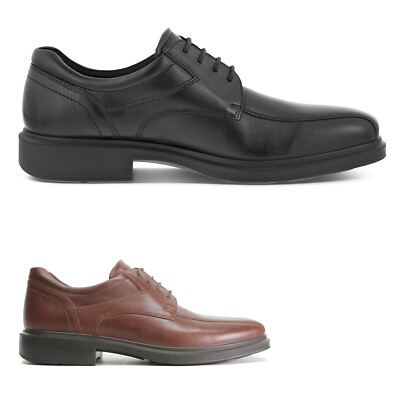 Ecco Mens Shoes Helsinki 500174 Casual Lace-Up Low-Profile Leather  UK