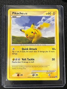 2008 Pokémon Diamond & Pearl Majestic Dawn Pikachu NonHolo 70/100