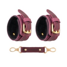 CRAZY HORSE Leather Wrist/Ankle cuffs. 10 colors
