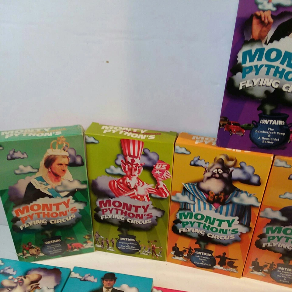 Monty Python's Flying Circus VHS  British Comedy -  11 VHS Tapes - Image 4 of 4