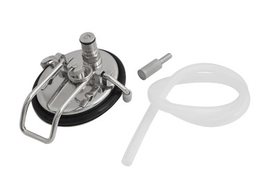 Corny Keg Carbonation Keg Lid with Diffusion Stone for Beer Force Carbonation