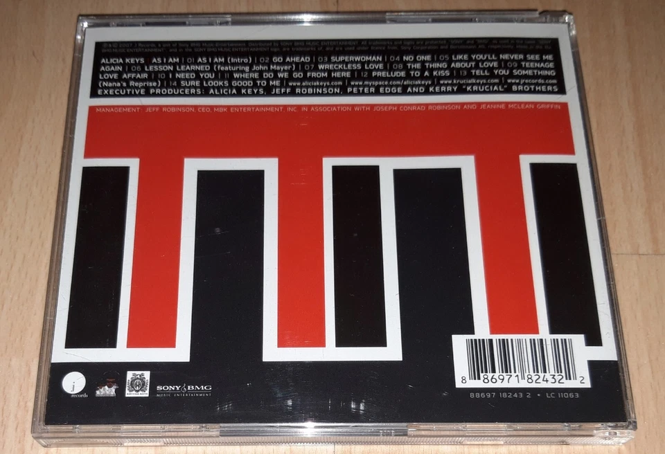 ALICIA KEYS - As I Am - Album CD R&B Rnb Soul LINDA PERRY, JOHN MAYER 👌 - Bild 3 von 4