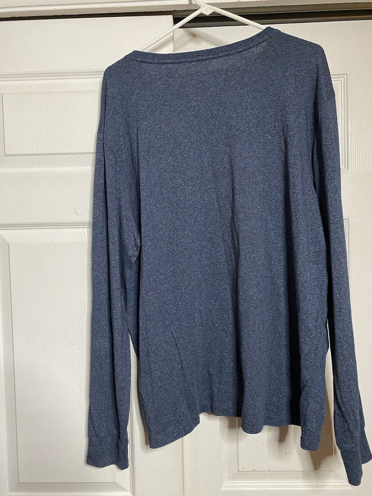 Polo Ralph Lauren uomo maglia manica lunga logo pony taglia XL blu navy