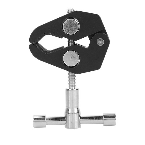 Camera Clamp Mount Ball Head Clip Arm Hot Shoe Adapter For DSLR Camera TG Fit - Picture 3 of 8