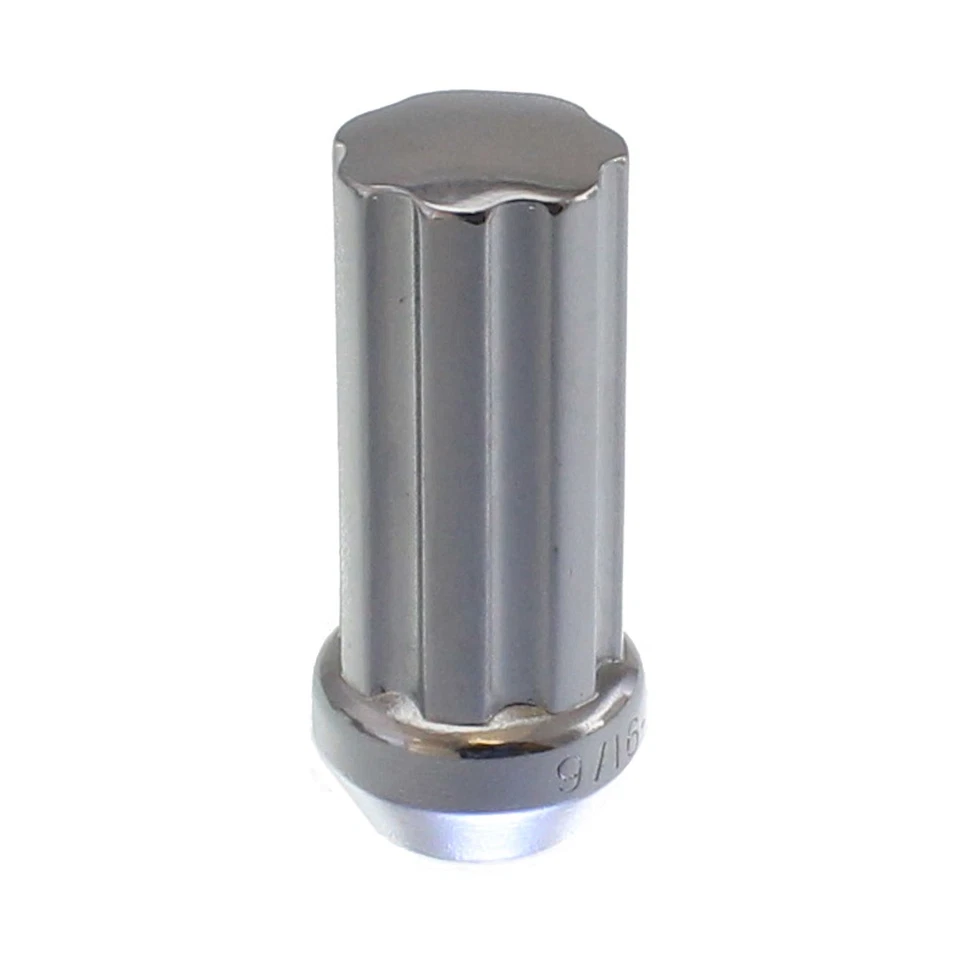 20pcs Chrome | 2" Tall | 1/2" x 20 Spline Lug Nuts Fits Ford Mustang Ranger  - Image 3 of 4