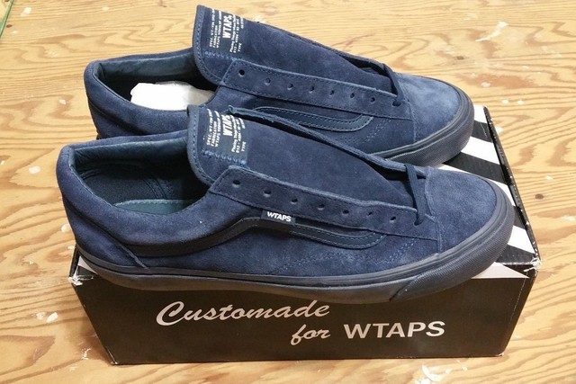 vans wtaps blue