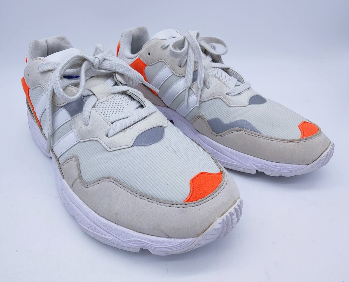 Adidas Yung-96 Orange/White/Cream 2018 Y2K Running Shoes Men's
