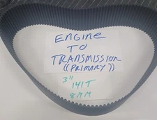 BDL BDL-141-3  141T 3" 8mm Primary Drive Belt For Harley 77522