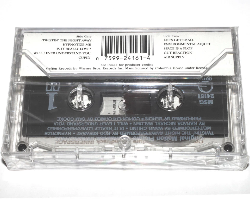 Innerspace Original Motion Picture Soundtrack (Cassette Tape 1987) NEW SEALED - Image 2 of 4