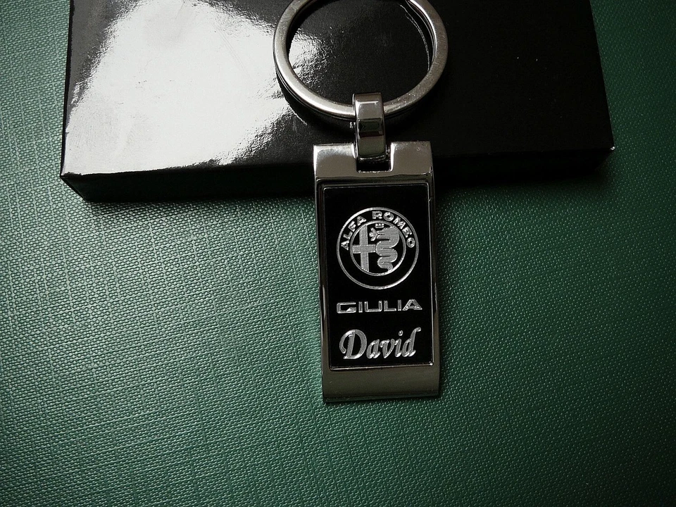 PORTACHIAVI ALFA ROMEO GIULIETTA MITO GIULIA STELVIO TONALE JUNIOR 159 166 BRERA - Immagine 2 di 4