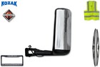 Truck Chrome Door Mirror Asemblies Pair Set Left Driver Side International Lt625