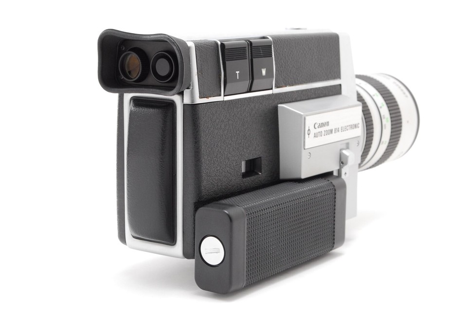 [ Exc+5 ] Canon Auto Zoom 814 Electronic Super8 Movie Camera From JAPAN