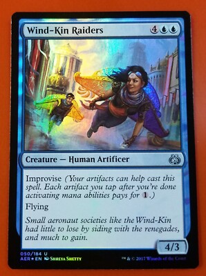 1x Wind-Kin Raiders | FOIL | Aether Revolt | MTG Magic Cards