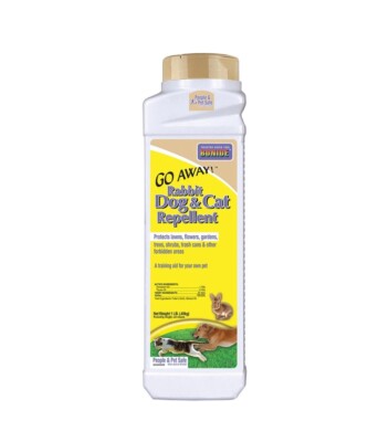 Bonide Go Away Rabbit, Dog and Cat 1-lb Natural , Set Of 6