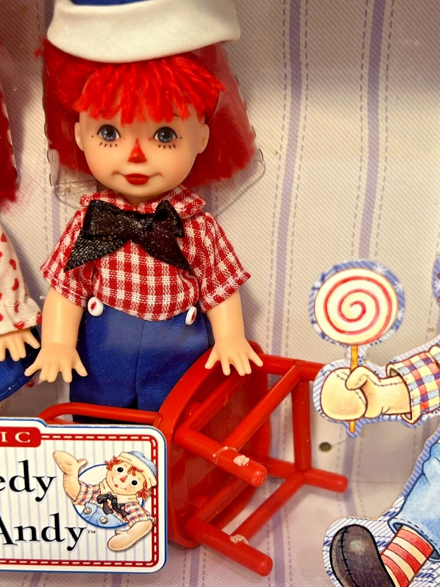 Raggedy Ann and Andy Barbie Dolls Kelly and Tommy 1999 Collection