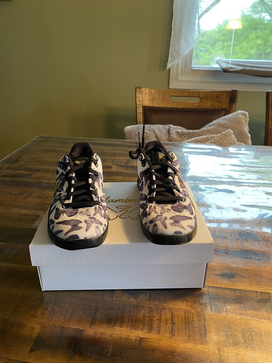 Nike Kobe 8 Protro Mambacita Gigi White Gold Black Preschool 13.5c