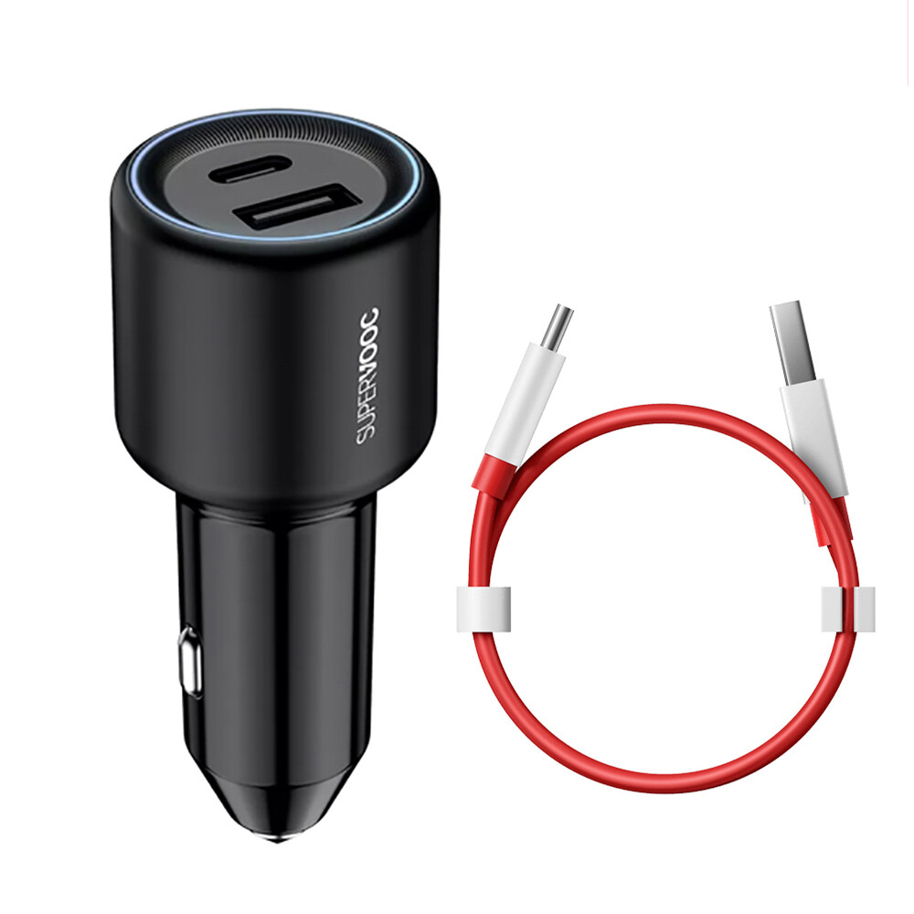 OnePlus10 9 8 7 Nord Super Vooc 80 Вт Адаптер для автоматической зарядки Kfz Usb Ladekabel