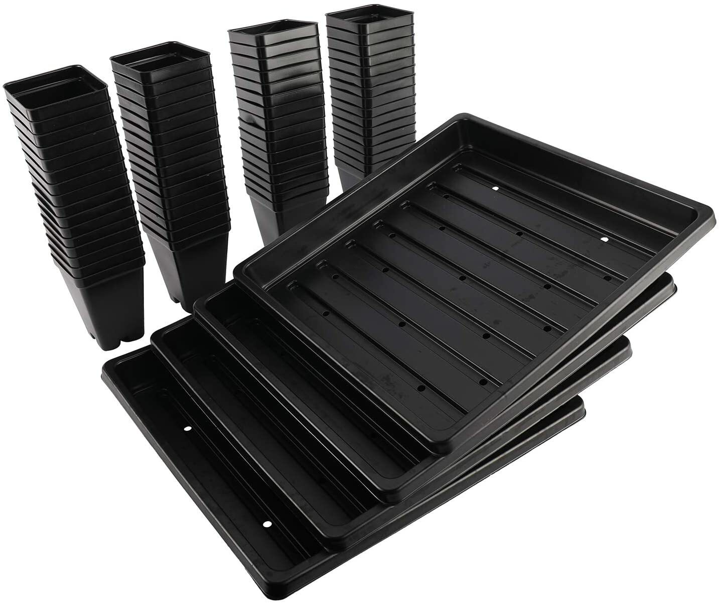 Square Nursery Pots Plant Pots Grow Pots Nursery Container Fit for