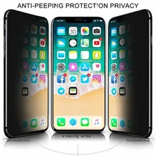 Lot 5/10 Privacy Tempered Glass Screen Protector for iPhone 17 15 11 14  16 pro