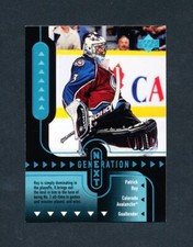 1999 UD NEXT GENERATION HOCKEY GN7 PATRICK ROY / JEAN - SEBASTIEN GIGUERE
