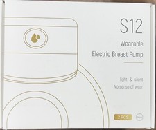 S12 Wearable Electric Breast Pump With LCD Display NEW 