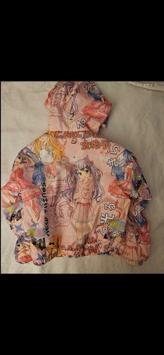 🧥 Kids Anime Full Zip Up Jacket (EXCELLENT) Size 9Y👀🔥💯 - Picture 2 of 3