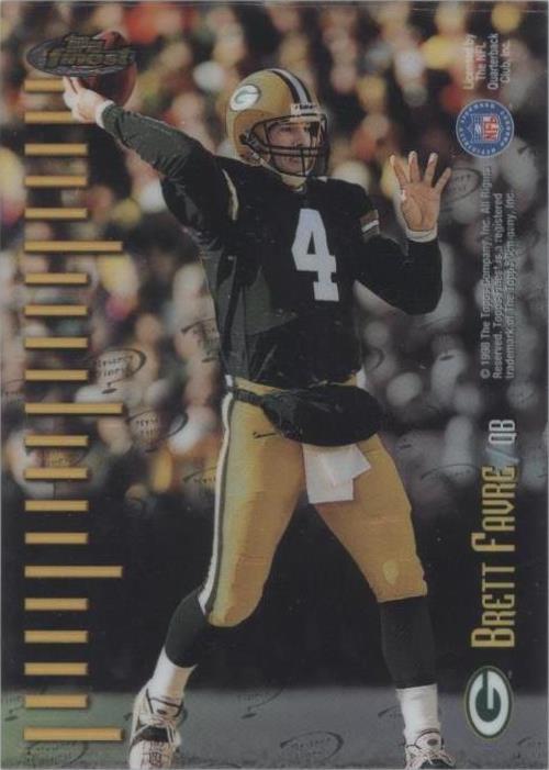 1998 Topps Finest Brett Favre Dan Marino #M1 - 1 of 2