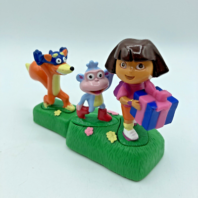 Dora The Explorer 3" Poseable Figurine Plus Two Friends | #4560721253