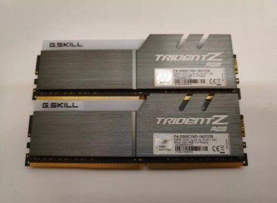 G.Skill Trident Z RGB 16 GB (2x( GB DDR4-3200 CL16 -18-18-38