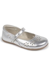 See Kai Run NEW Ginger Silver Mary Jane Shoes Toddler And Girls Leather NWB