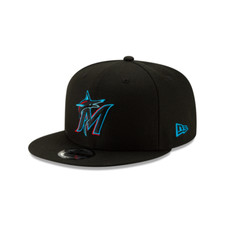 Miami Marlins 950 Adjustable Snapback New Era Cap - Black - NWT