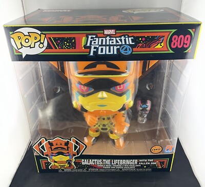Funko POP #809 Galactus w/Fallen One PX CHASE Jumbo Blacklight Figure! | eBay