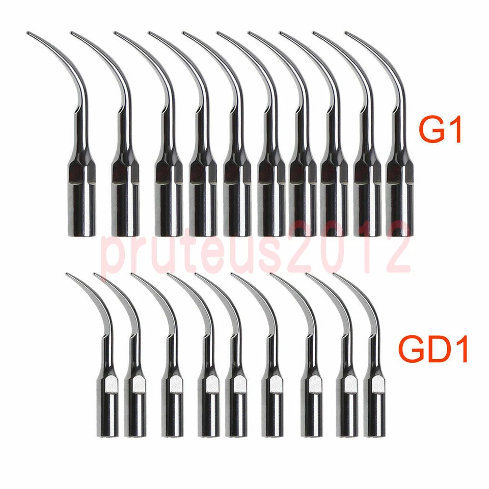 10 X Dental Ultrasonic Scaler Tips Fit EMS WOODPECKER/DTE SATELEC Handpiece UK C