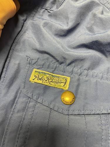 Vintage 1980’s Polo Ralph Lauren Skier Sailing Jacket Youth Size M L7 - Picture 3 of 6