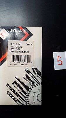 17//64/" Stub .2656/" HSS Screw Machine Length Drill 12 pieces - USA