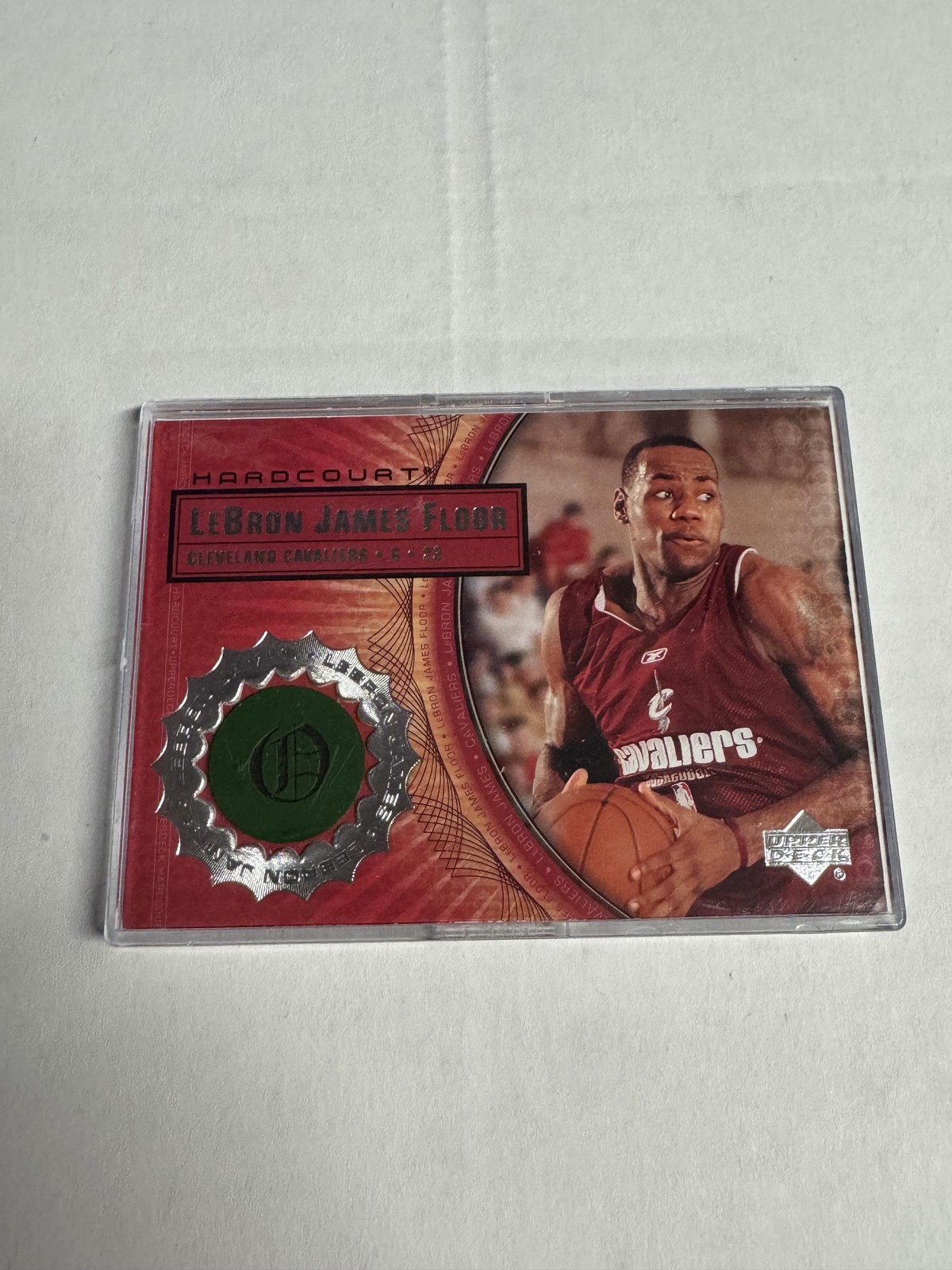 2003-04 Upper Deck Hardcourt #LB5 LeBron James Floor Rookie RC HOF Lakers NBA