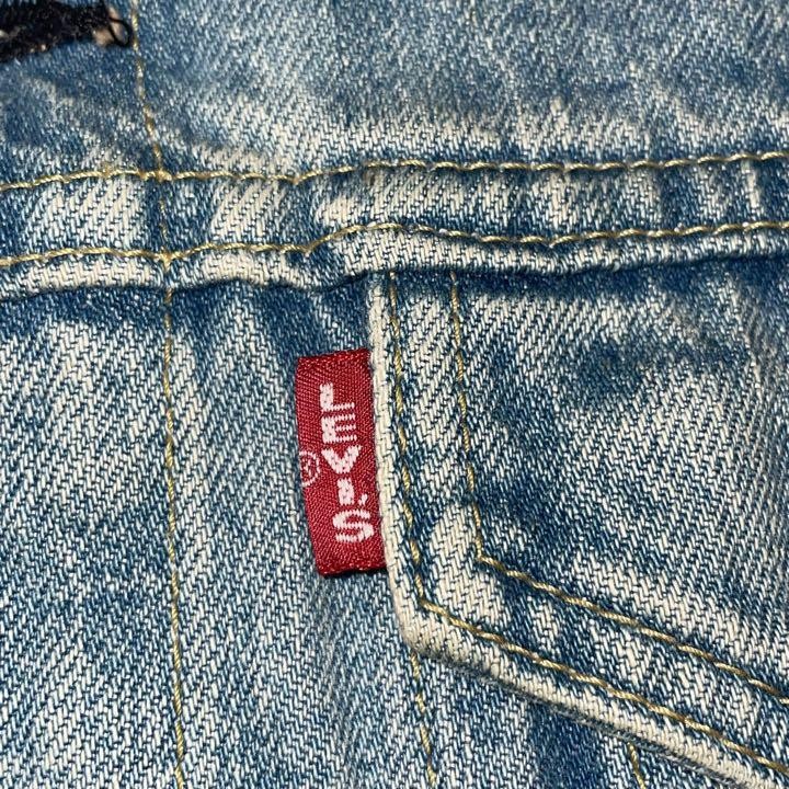 90s Levi's 71557 3rd denim jacket Size 38 Cotton Made in JAPAN