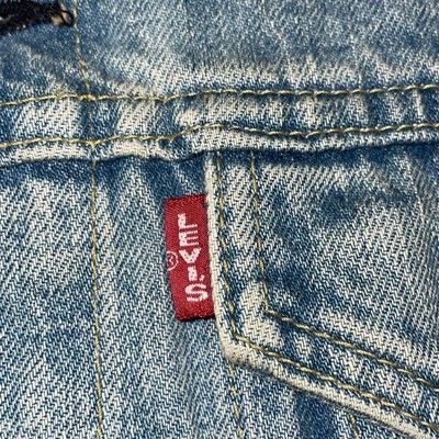90s Levi's 71557 3rd denim jacket Size 38 Cotton Made in JAPAN