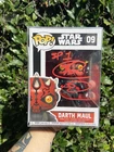 Ray Park - Signed - Funko Pop! STAR WARS - DARTH MAUL #09 - Sith Rule - JSA COA
