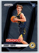 2024-25 Panini Prizm Monopoly Johnny Furphy Rookie Indiana Pacers RC #60