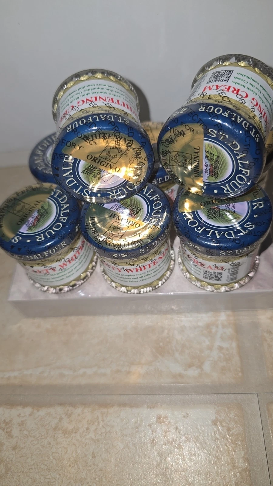 St Dalfour Beauty Cream Gold Seal Whitening