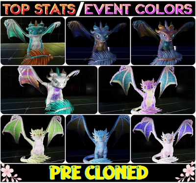 Lumina / Umbra 61HP/51MD TOP STATS Ark🌸 Survival Ascended ASA PVE CLONES - Image 1 of 2