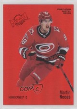 2022-23 Skybox Metal Universe PMG Red 98/90 Martin Necas #53 0c3
