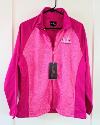 The Weather Co. Wms LG Polyflex Golf Jacket Dbl Black Diamond at Holiday Valley