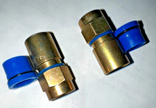 Lot of 50 SNS1P6 Blue SNAP-N-SEAL COAX RG-6 Compression Connectors Thomas Betts