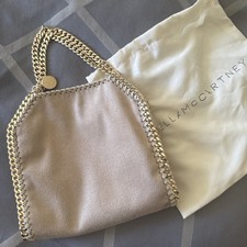 Stella McCartney Falabella Mini Tote Crossbody Nude Pink
